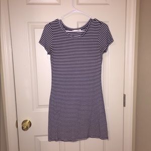 Striped T-shirt Dress